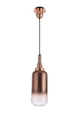 Allardyce 16cm Cylinder Glass (A), Copper Fade/Clear