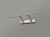 Sohna Small 2 Arm Wall Lamp/Picture Light, 1 x 14W LED, 3000K, 1070lm, Satin Nickel, 3yrs Warranty