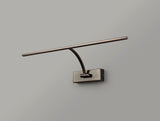Sohna Large 1 Arm Wall Lamp/Picture Light, 1 x 10W LED, 3000K, 850lm, Bronze, 3yrs Warranty