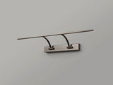 Sohna Small 2 Arm Wall Lamp/Picture Light, 1 x 14W LED, 3000K, 1070lm, Bronze, 3yrs Warranty