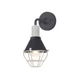 Rush Wall Lamp, 1 Light E27, IP65, Anthracite/Matt White, 2yrs Warranty