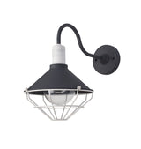 Rush Wall Lamp, 1 Light E27, IP65, Anthracite/Matt White, 2yrs Warranty