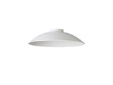 Robson Shallow Round 25cm Lampshade, White