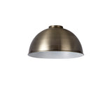 Robson Dome 25cm Lampshade, Antique Brass