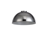 Robson Dome 25cm Lampshade, Chrome