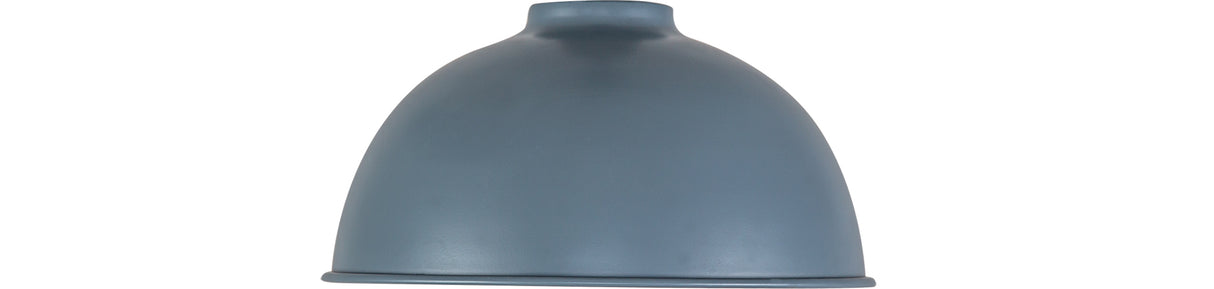 Robson Dome 25cm Lampshade, Cool Grey