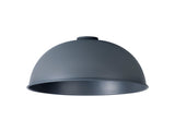 Robson Dome 35cm Lampshade, Cool Grey