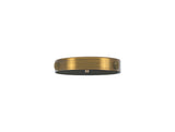 Robson 70mm Collar Ring c/w 3 Screws, Gilt Bronze