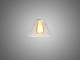 Robson Cone 18cm Glass Shade (C), Clear
