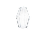 Robson Pyramid 18cm Glass Shade (D), Clear