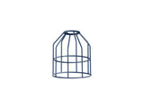 Robson Cylinder 14cm Wire Cage Shade, Cool Grey