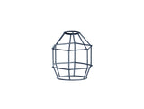 Robson Hexagon 14cm Wire Cage Shade, Cool Grey