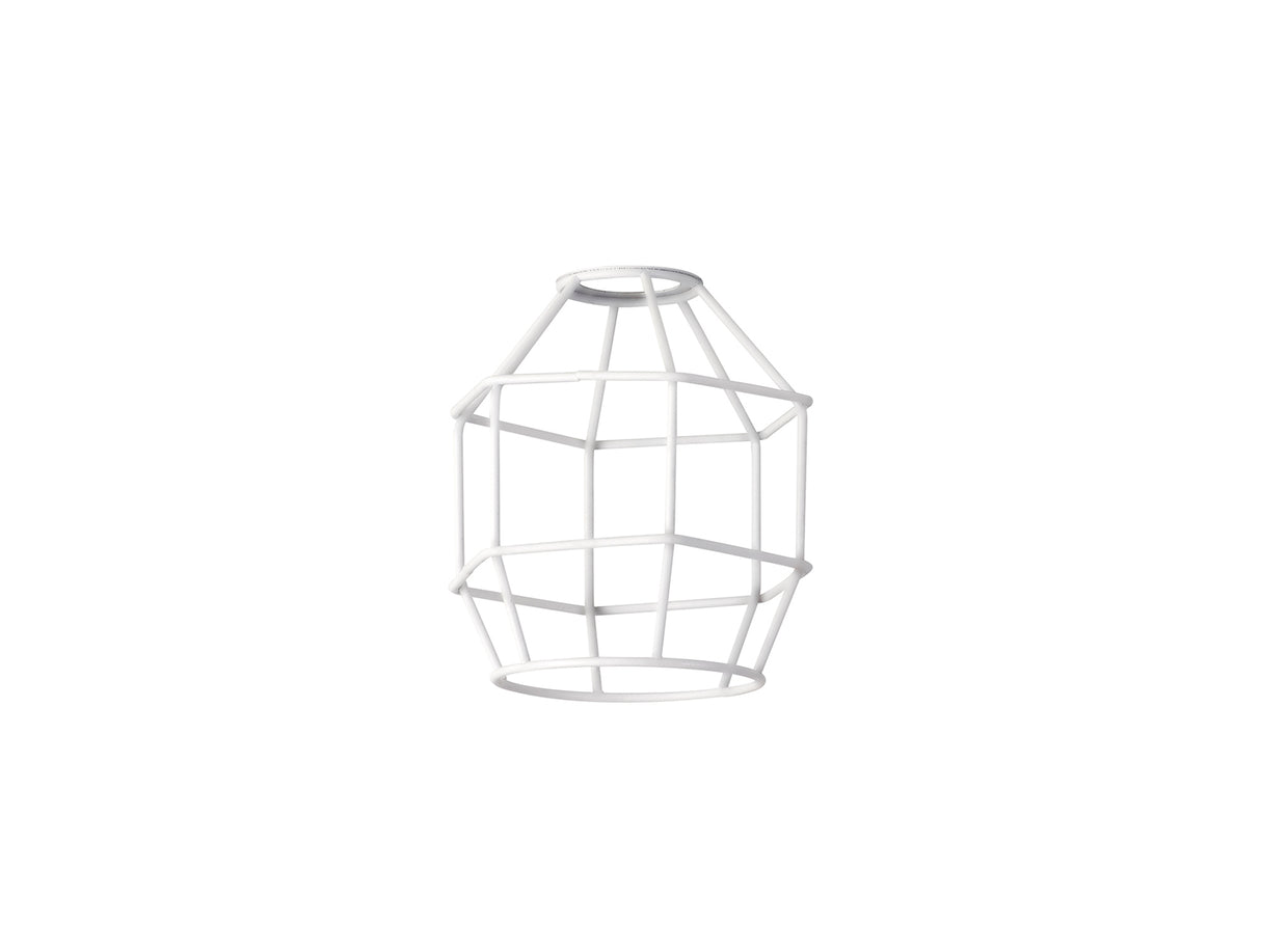 Robson Hexagon 14cm Wire Cage Shade, White