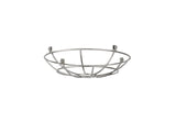 Robson Clip On Shallow Round 25cm Wire Cage Shade, Chrome