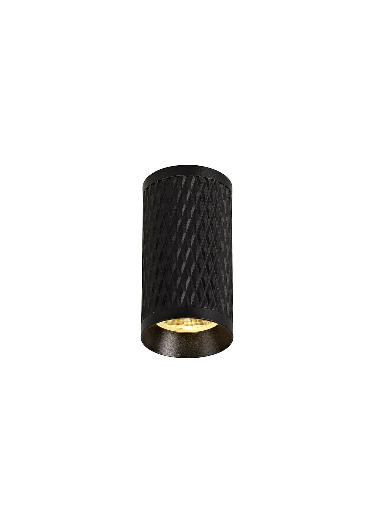 Tueart 11cm Surface Mounted Ceiling Light, 1 x GU10, Sand Black