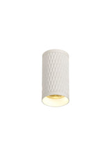 Tueart 11cm Surface Mounted Ceiling Light, 1 x GU10, Sand White