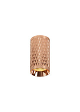 Tueart 11cm Surface Mounted Ceiling Light, 1 x GU10, Rose Gold