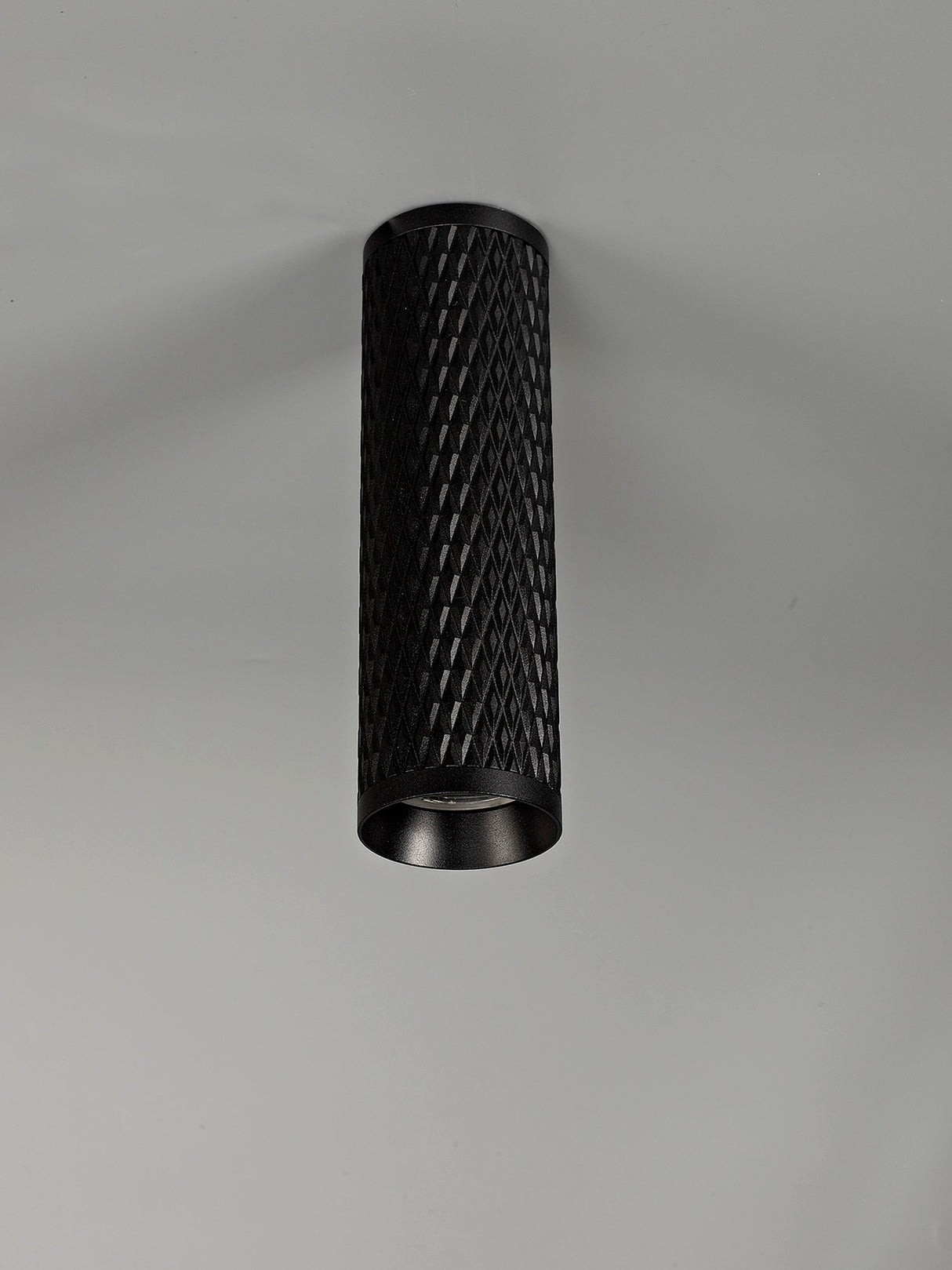 Tueart 20cm Surface Mounted Ceiling Light, 1 x GU10, Sand Black