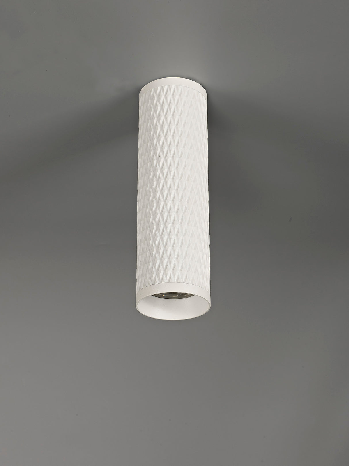 Tueart 20cm Surface Mounted Ceiling Light, 1 x GU10, Sand White
