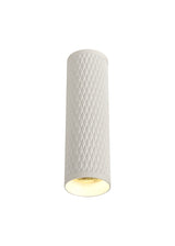 Tueart 20cm Surface Mounted Ceiling Light, 1 x GU10, Sand White