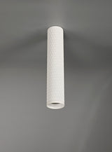 Tueart 30cm Surface Mounted Ceiling Light, 1 x GU10, Sand White
