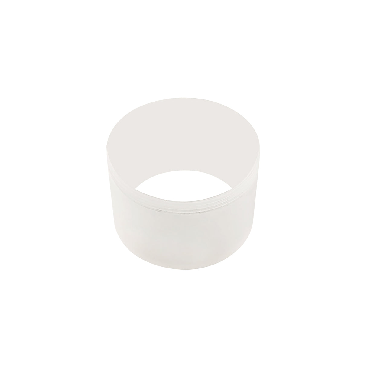 Tueart 2cm Face Ring Accessory, Frosted Acrylic