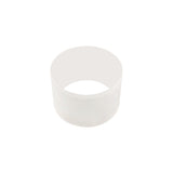 Tueart 2cm Face Ring Accessory, Frosted Acrylic