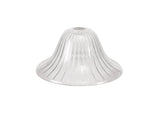 Munro Bell 30cm Clear Glass (D), Lampshade