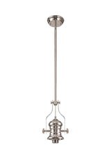 Munro (FRAME ONLY) Pendant, 1 x E27, Polished Nickel