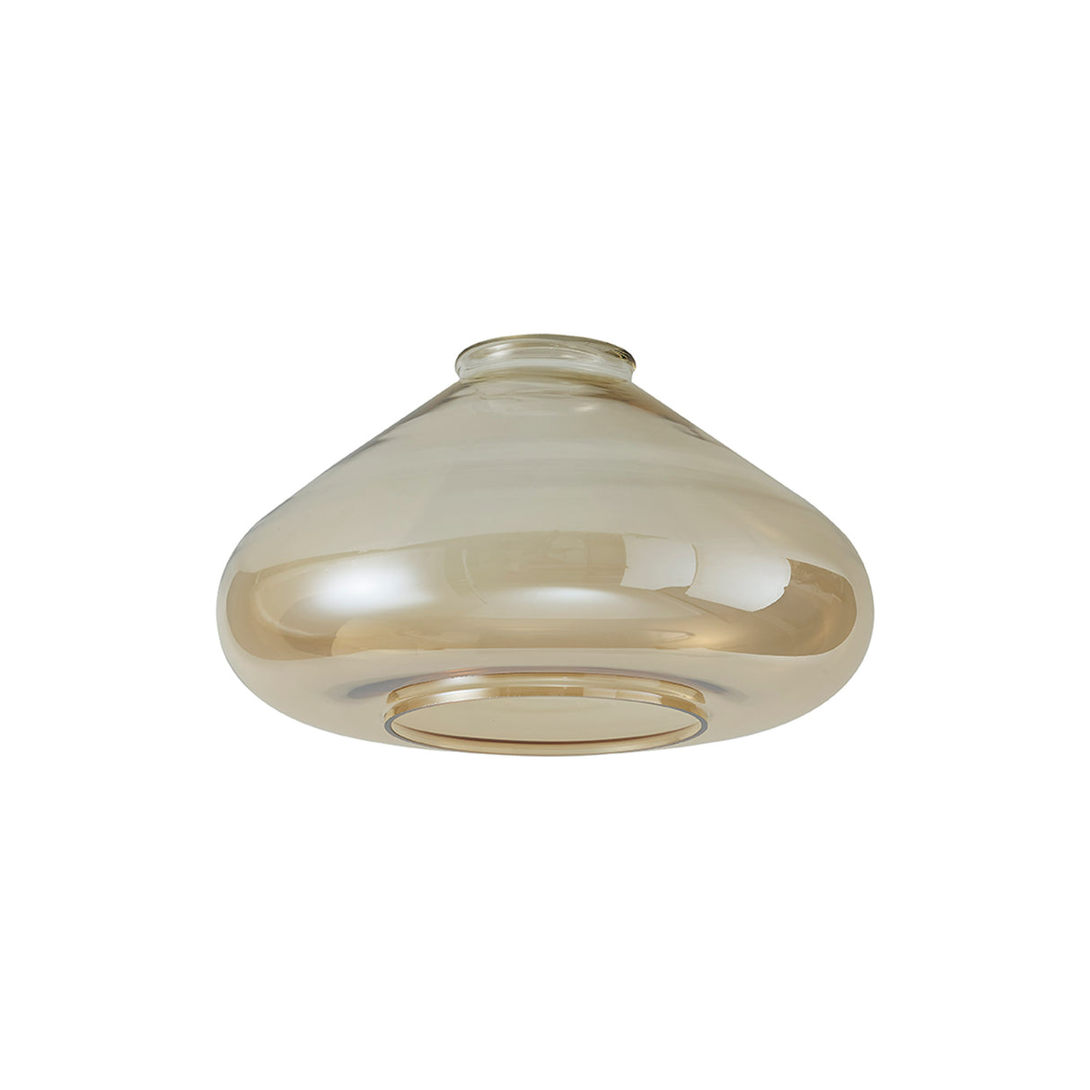 Rowell Wide Amber Glass (B),
