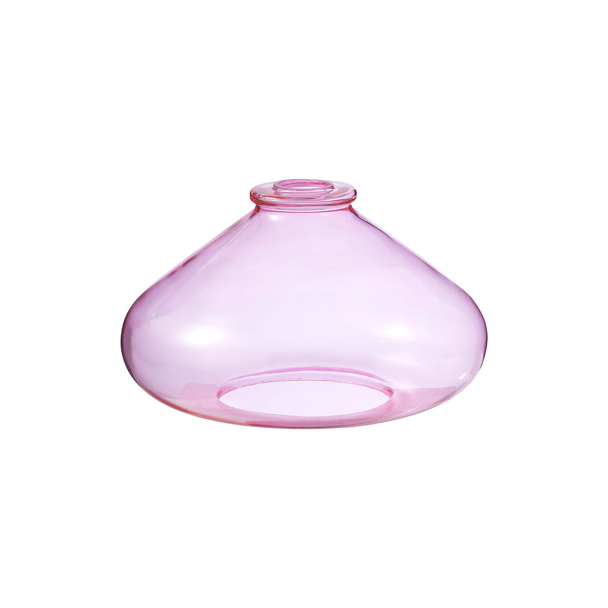 Rowell Wide Pink Glass (B),