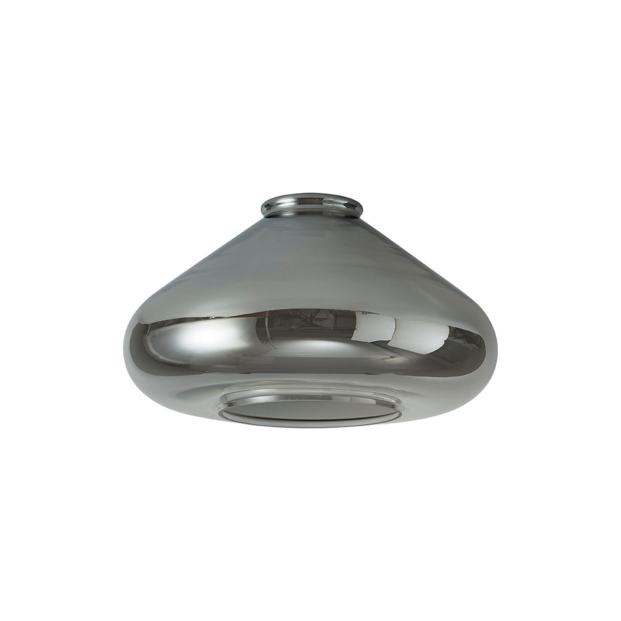 Rowell Wide Smoke Plated Glass (B),