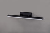 Bennett Wall Lamp Medium Adjustable, 1 x 12W LED, 4000K, 1192lm, IP44, Sand Black, 3yrs Warranty