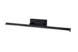 Bennett Wall Lamp Large Adjustable, 1 x 18W LED, 4000K, 1784lm, IP44, Sand Black, 3yrs Warranty