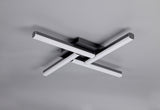 Bennett 4 Flush Ceiling, 4 x 6W LED, 4000K, 2210lm, IP44, Sand Black, 3yrs Warranty
