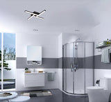 Bennett 4 Flush Ceiling, 4 x 6W LED, 4000K, 2210lm, IP44, Sand Black, 3yrs Warranty