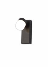 Coady Wall Lamp Single Adjustable, 1 x 5W LED, 4000K, 415lm, IP44, Sand Black, 3yrs Warranty