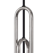 Allardyce Linear Suspension Kit, 4 x E27, Polished Nickel/Matt Black