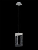 Greeves Pendant 2m, 1 x 4.5W LED, 3000K, 148lm, Polished Chrome, 3yrs Warranty