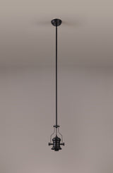 Munro (FRAME ONLY) Pendant, 1 x E27, Matt Black