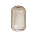 Allardyce 20cm Tubular Ribbed Glass (D), Champagne