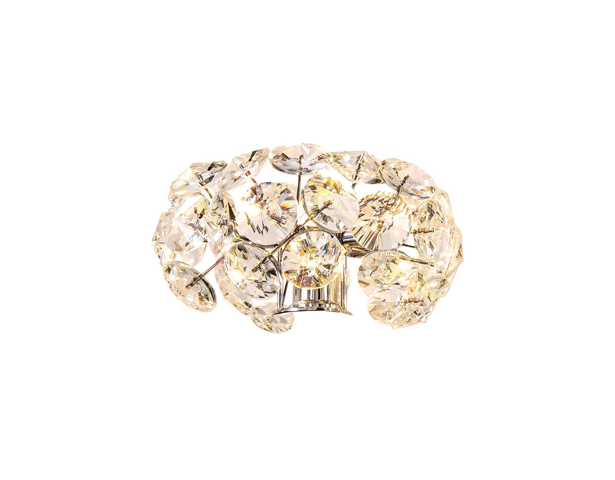 Byrne Non-Electric G9 Shade (A), Polished Chrome/Crystal