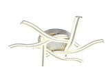 Johnston 6 Light Ceiling, 3 Step Dimming, 6 x 13W LED, 4000K, 5015lm, White, 3yrs Warranty