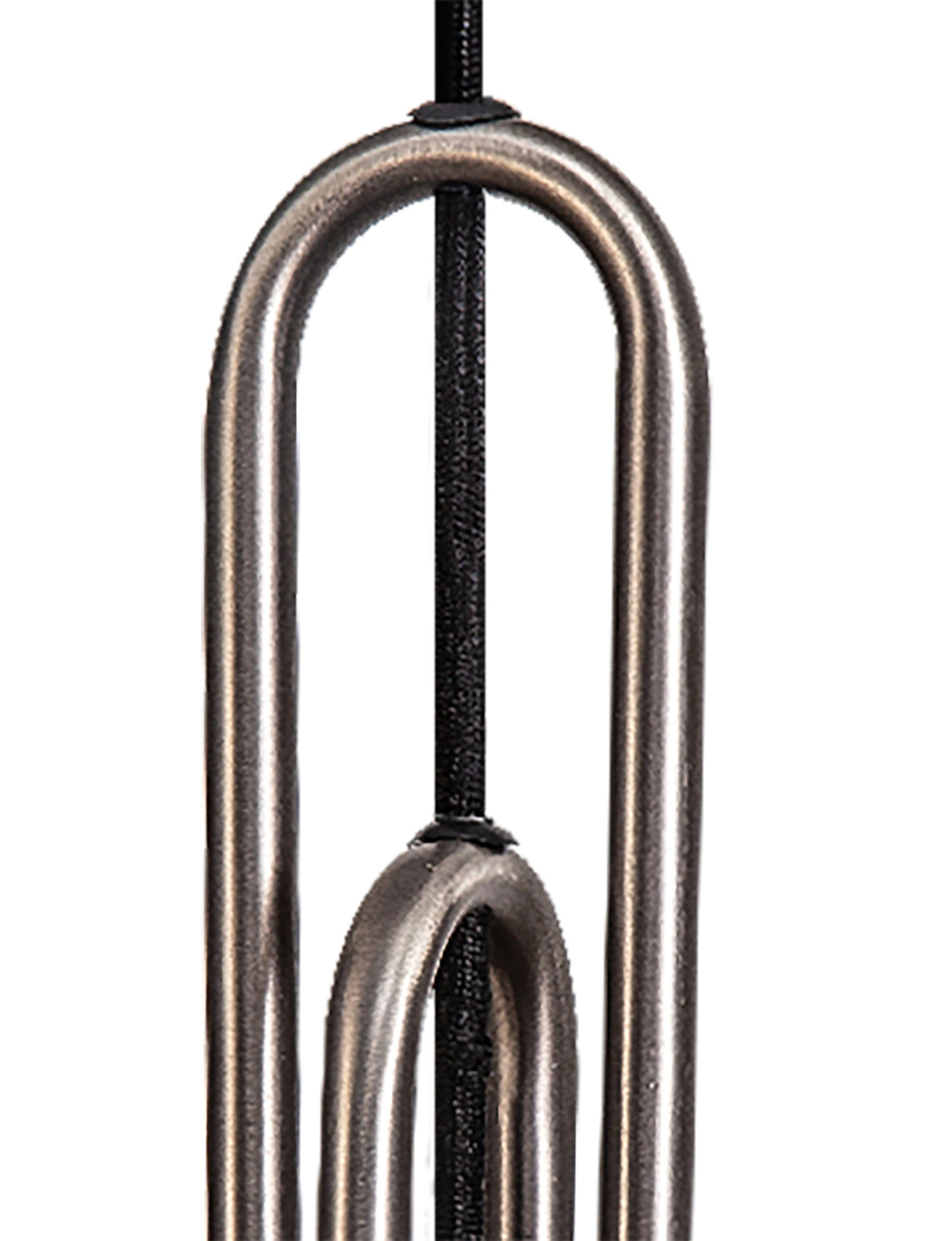 Allardyce Linear Suspension Kit, 3 x E27, Antique Silver/Matt Black