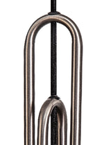 Allardyce Linear Suspension Kit, 3 x E27, Antique Silver/Matt Black