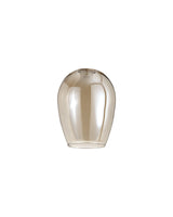 Lathen 120x160mm Wine Glass (D) Cognac Plated With Inner Frosted Glass Shade