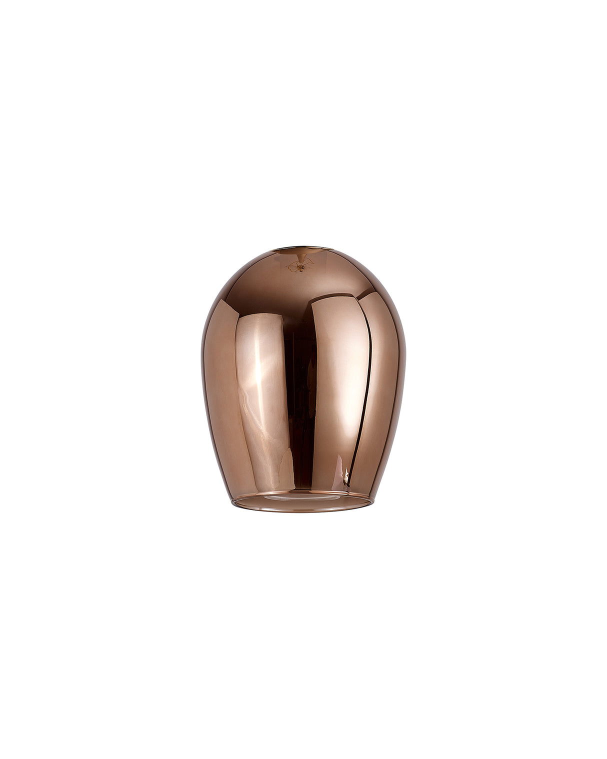 Lathen 120x160mm Wine Glass (D) Copper With Inner Frosted Glass Shade
