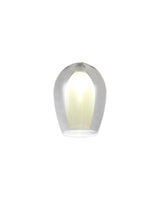 Lathen 120x160mm Wine Glass (D) Smoke Plated With Inner Frosted Glass Shade