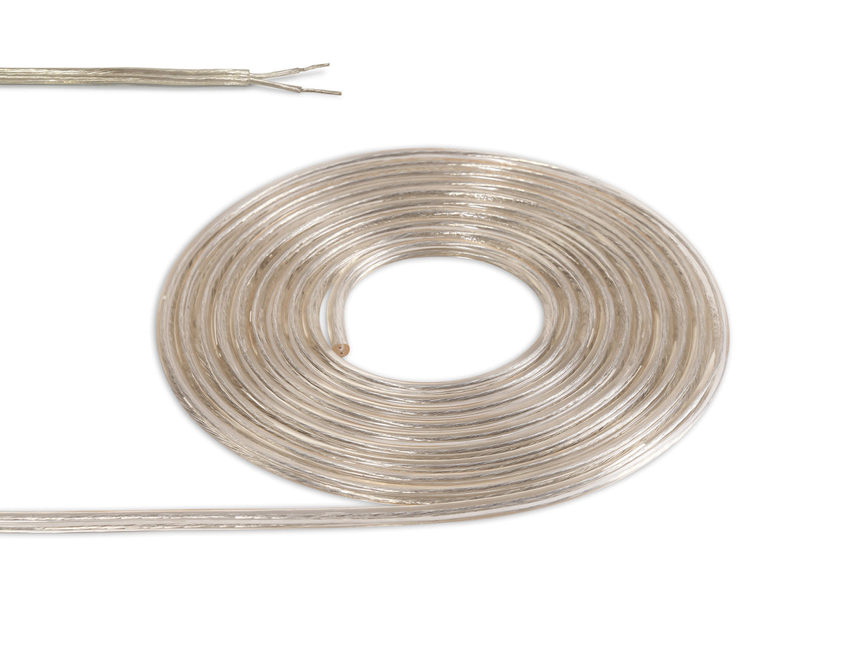 Robson 25m Roll Clear 2 Core 0.75mm Cable VDE Approved