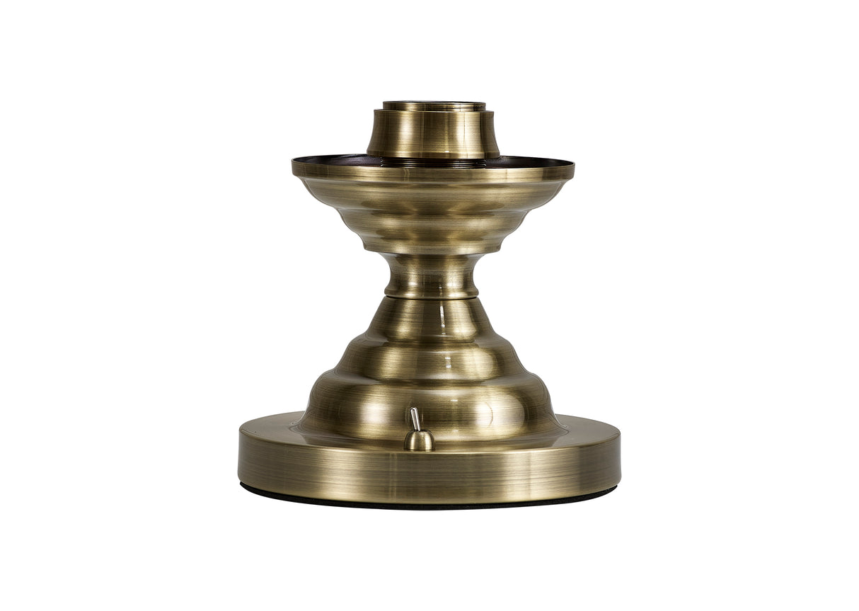 Holloway Table Lamp, 1 x E27, Antique Brass